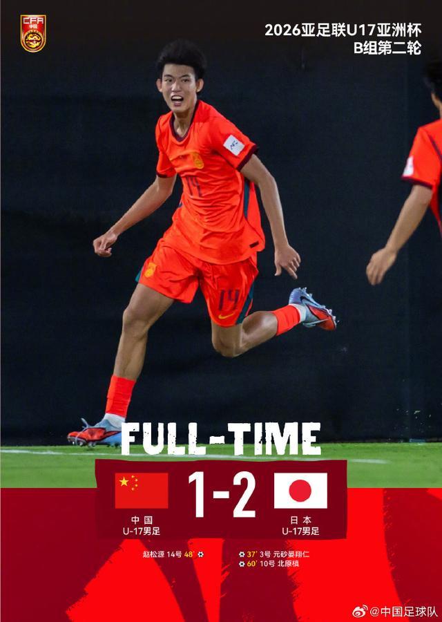 开云官方-U17国足1比2不敌日本，又到了做数学题的时候